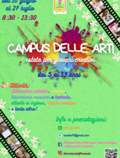 Campus estivo Taranto-Campus delle Arti – Estate per giovani creativi